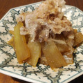 L0TUSR00TS's cooksnap of when they made 大根の超簡単な大量消費♪ちょっとの豚肉で.