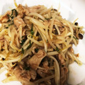 ♡まーちゃん♬'s cooksnap of when they made 豚肉もやしの梅肉炒め♪簡単.