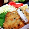 おはな✻'s cooksnap of when they made カラッと美味しい＊基本の豚カツ.