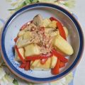 mmameco's cooksnap of when they made ☆エリンギ・ピーマン・はんぺんの炒め物☆.