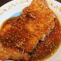 cieloninfa's cooksnap of when they made 豚ロース肉で甘辛丼♡.