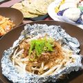 あゆまんま♪'s cooksnap of when they made 簡単★もやしのホイル蒸し.