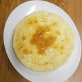 らびのゆうママ's cooksnap of when they made 炊飯器で簡単！おからパウダーチーズケーキ.