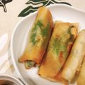 miwayon's cooksnap of when they made 鶏胸肉とカニカマの簡単春巻き.