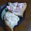 oimn's cooksnap of when they made 泡立て不要？！フルーツサンド.