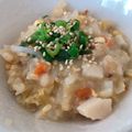 KAORULALA's cooksnap of when they made 炊き込みご飯の残りで簡単雑炊.