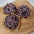じょじょネコ's cooksnap of when they made 黒米とこしあんのおはぎ.