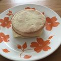 クック1FX93J☆'s cooksnap of when they made イングリッシュマフィンのハムチーズサンド.