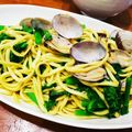 占い師よしこ's cooksnap of when they made 菜の花とアサリの春パスタ♡.