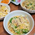 myrose's cooksnap of when they made 豚肉と水菜と卵の炒め蒸し(丼).