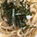 クックA6TVC0☆'s cooksnap of when they made ♡ﾂﾅと玉葱のﾆﾝﾆｸ醤油ﾊﾟｽﾀｧｧ♡.