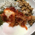 わたるんママ's cooksnap of when they made 免疫力が高まる！めかぶ納豆しらす丼.