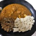 ナミさや's cooksnap of when they made カレー豆腐★糖質制限★ご飯の代わりに豆腐.