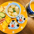 ryumi58's cooksnap of when they made 子供大好き♡おむすびまん（キャラ弁）.