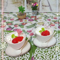 sakuraロゼット's cooksnap of when they made 材料３つ！簡単いちごムース.
