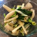 konorinoko's cooksnap of when they made 白だしで簡単☆根三つ葉としめじの煮浸し.