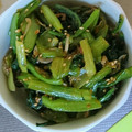 拓斗ここな's cooksnap of when they made 小松菜とわかめの韓国風和え.