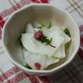 Risoa 51's cooksnap of when they made パパッと桜の漬物.