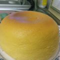ぴよこ母さん's cooksnap of when they made 炊飯器でしゅわしゅわｽﾌﾚﾁｰｽﾞｹｰｷ.