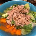 卍卍卍たん's cooksnap of when they made ◆糖尿病◆青梗菜とツナのレンジ蒸し.