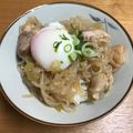 花子saku1229's cooksnap of when they made 簡単・節約！卵でとじない我が家の親子丼.