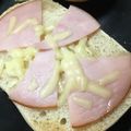 クックM6DK2O☆'s cooksnap of when they made Wハムのはちみつ＆チーズトースト.
