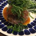 〈＊HATO＊〉's cooksnap of when they made 【野菜たっぷり】本格♪おろしハンバーグ.