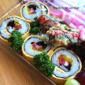 Miiyasusho's cooksnap of when they made ラップde簡単♡卵海苔巻き風おにぎり.