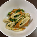 ちょん☆新米ママ's cooksnap of when they made 簡単★菜の花とちくわの中華＆和風サラダ.