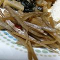 小麦粉【100g】's cooksnap of when they made きんぴらごぼう.