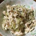 chiyuwa's cooksnap of when they made 超簡単ザーサイとササミのつまみ.