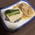 Rionaのおうち飯's cooksnap of when they made 小さなこうや❤高野豆腐と葛きりのきのこ煮.