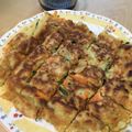 ヒロユキッチン☆'s cooksnap of when they made お好み焼き粉で四角いチヂミ.