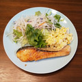 shirohige's cooksnap of when they made めちゃ簡単☆鮭のムニエル☆タルタルソース.