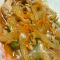 ちろ（＊´∀｀＊）'s cooksnap of when they made たまねぎ甘～い♪豚の生姜焼き♪.