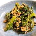 あんまかろん☆'s cooksnap of when they made レンジで簡単♪菊菜（春菊）のごま和え.