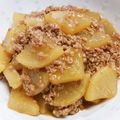 ☆ハートの若葉☆'s cooksnap of when they made 大根とひき肉の和風トロトロ煮込み.