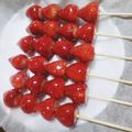 acymam's cooksnap of when they made 《失敗無しの簡単》いちご飴.