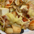 まゆゆ18's cooksnap of when they made 厚揚げもやしのキムチーズ.