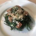 Yokchina's cooksnap of when they made おかひじきの梅おかか和え.