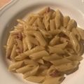 Yokchina's cooksnap of when they made イタリアママのカルボナーラ.