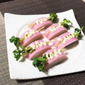 misatona's cooksnap of when they made カイワレとかまぼこの簡単おつまみ.
