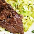 ｼｭｳｼｭｳ's cooksnap of when they made 固いカルビの救世主★フワフワ～なカルビ焼.