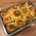さわきり's cooksnap of when they made 抹茶のちぎりパン（ＨＢ使用）.