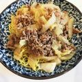 rin0418r24's cooksnap of when they made チンゲン菜とひき肉のあんかけ焼きそば.