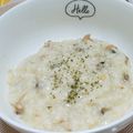 ふかみほ's cooksnap of when they made リメイク♡あさりの味噌汁をリゾットに♡*.