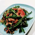 lick182182's cooksnap of when they made のらぼう菜とベーコンの炒め物 玉子入り.