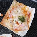だんだん！'s cooksnap of when they made 簡単ランチに！シューマイの皮ピザ.
