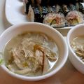 クックJM14L1☆'s cooksnap of when they made 芯から暖か♪冷飯と鶏ムネで参鶏湯(圧力鍋.