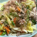 asあき's cooksnap of when they made 簡単！おつまみ系焼きうどん♡.